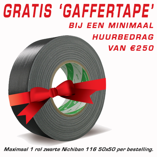 Gratis rol Gaffer tape